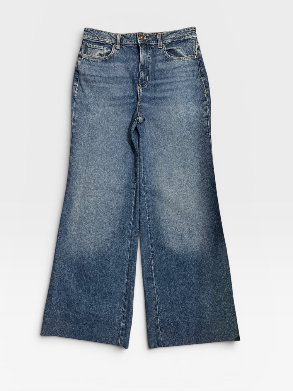 NWOT JOHNNY WAS LUMIERE WIDE LEG JEAN - Picture 4 of 7